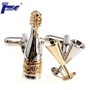 Sale💕Champagne bottle/champagne glass cufflinks